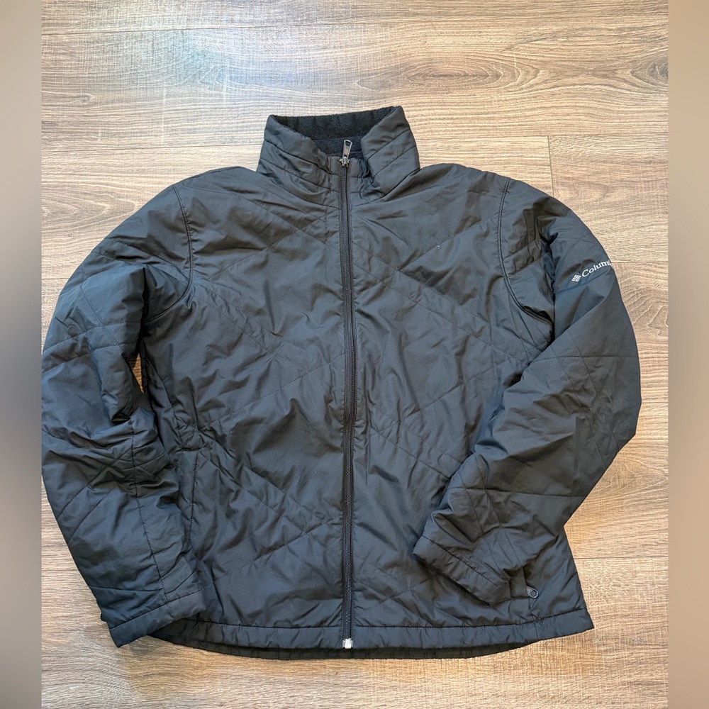 Columbia Black Quilted Jacket